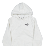 PUMA Womens White Hoodie S