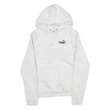 PUMA Womens White Hoodie S