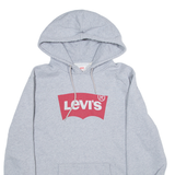 LEVI'S Womens Grey Hoodie L