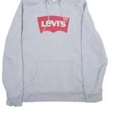 LEVI'S Womens Grey Hoodie L