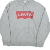 LEVI'S Womens Grey Hoodie S