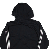 ADIDAS Womens Black Hoodie Full Zip L