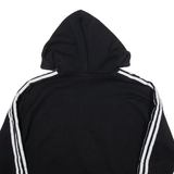 ADIDAS Womens Black Hoodie UK 10