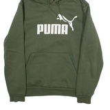 PUMA Womens Green Hoodie S