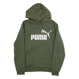 PUMA Womens Green Hoodie S