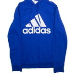 ADIDAS Womens Blue Hoodie S