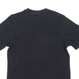 ADIDAS ORIGINALS Mens T-Shirt Black Crew Neck M