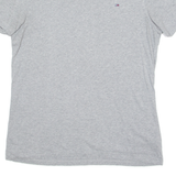 TOMMY HILFIGER Mens T-Shirt Grey Crew Neck L