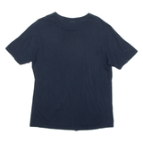 CHAMPION Mens T-Shirt Blue Crew Neck L
