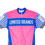 AK APPAREL Cycling Womens Jersey Pink 1/2 Zip M