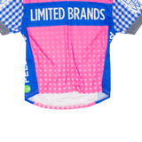 AK APPAREL Cycling Womens Jersey Pink 1/2 Zip M