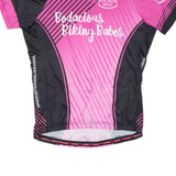 JACK ROO Cycling Full Zip Womens Jersey Pink XL