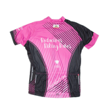 JACK ROO Cycling Full Zip Womens Jersey Pink XL