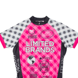 PRIMAL Cycling Womens Jersey Pink 1/2 Zip L