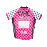 PRIMAL Cycling Womens Jersey Pink 1/2 Zip L