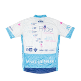 LOUIS GARNEAU Cycling Mens Jersey Blue 1/2 Zip M