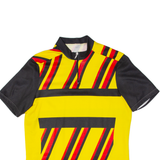 Cycling Mens Jersey Yellow 1/4 Zip Nylon M