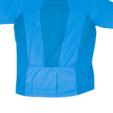 ZIENER Cycling Mens Jersey Blue 1/4 Zip XL