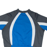 Cycling Full Zip Mens Jersey Blue XL
