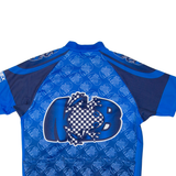KB Cycling Mens Jersey Blue 1/4 Zip M