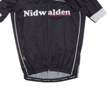 PARENTINI Cycling Full Zip Mens Jersey Black M