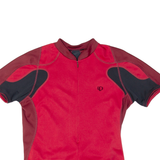 Cycling Mens Jersey Red 1/2 Zip L