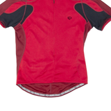 Cycling Mens Jersey Red 1/2 Zip L