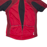 Cycling Mens Jersey Red 1/2 Zip L
