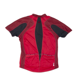 Cycling Mens Jersey Red 1/2 Zip L