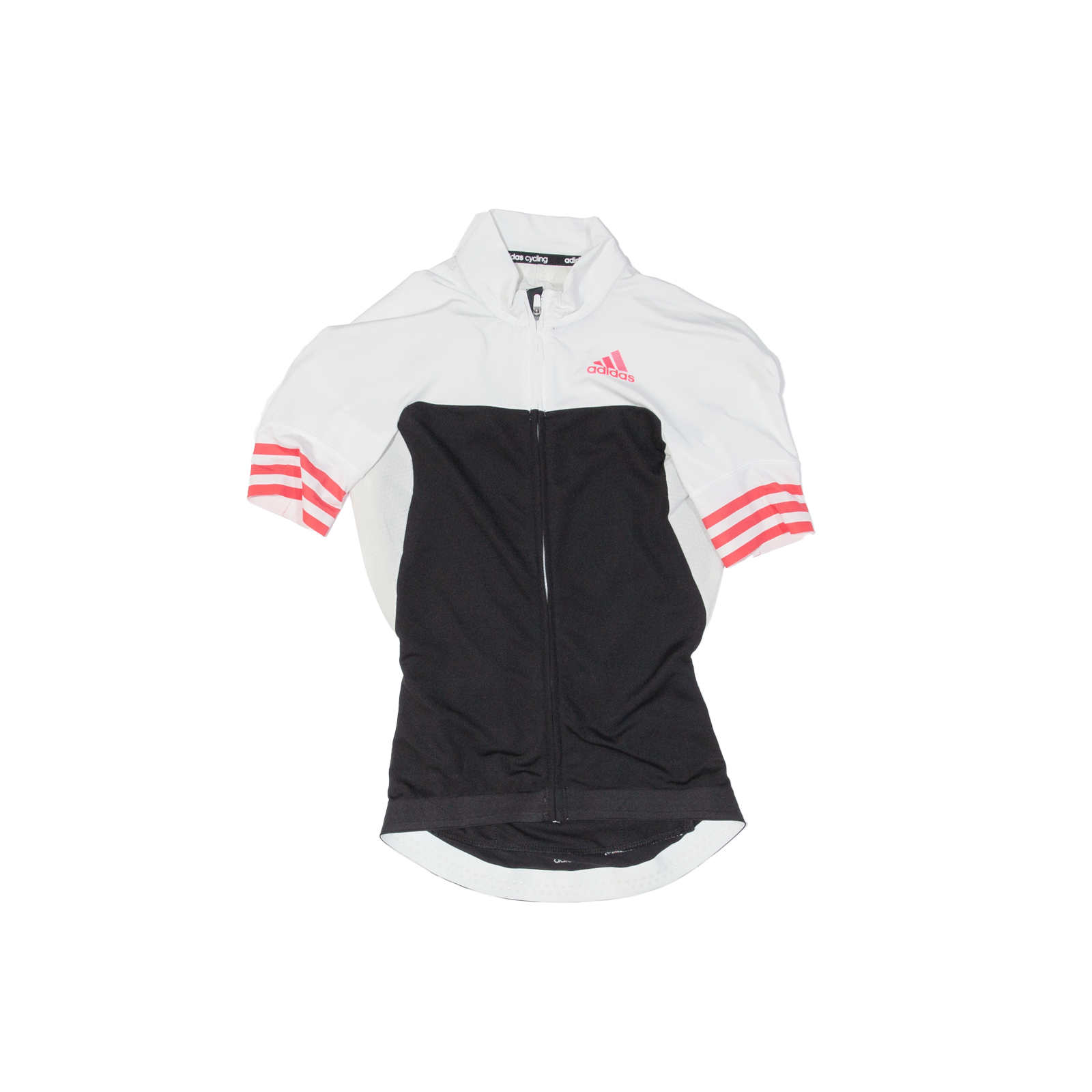 ADIDAS Cycling Full Zip Womens Jersey Black XXS