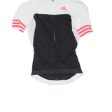 ADIDAS Cycling Full Zip Womens Jersey Black XXS