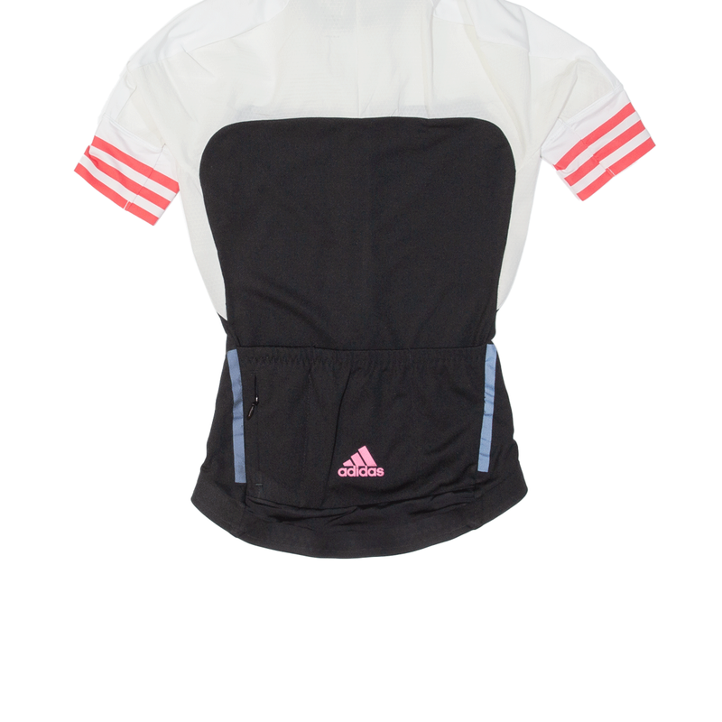ADIDAS Cycling Full Zip Womens Jersey Black XXS