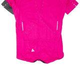 ODLO Cycling Womens Jersey Pink 1/2 Zip M