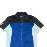 CRIVIT Cycling Full Zip Womens Jersey Blue L