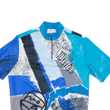 Cycling Mens Jersey Blue 1/4 Zip XL