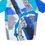 Cycling Mens Jersey Blue 1/4 Zip XL