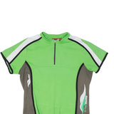 KTEC Cycling Mens Jersey Green 1/4 Zip M