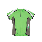 KTEC Cycling Mens Jersey Green 1/4 Zip M