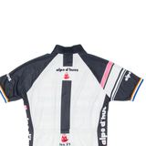 SMS Cycling Full Zip Mens Jersey White XS