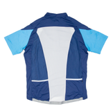 INOC Cycling Mens Jersey Blue 1/4 Zip 2XL