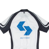 OWAYO Cycling Full Zip Mens Jersey White M