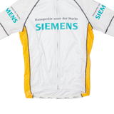 89 SPORT Cycling Full Zip Mens Jersey White M
