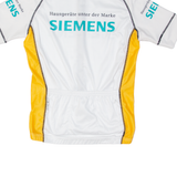 89 SPORT Cycling Full Zip Mens Jersey White M