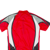 LOFFLER Cycling Mens Jersey Red 1/2 Zip M