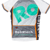 PACTIMO Cycling Full Zip Mens Jersey White S