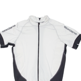 GIORDANA Cycling Full Zip Womens Jersey White M