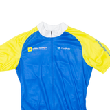 OWAYO Cycling Full Zip Mens Jersey Blue M