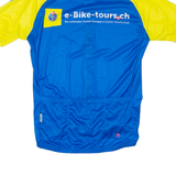 OWAYO Cycling Full Zip Mens Jersey Blue M