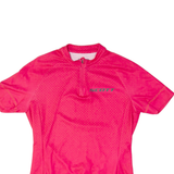 INNOVATION TECHNOLOGY Cycling Womens Jersey Pink 1/4 Zip L