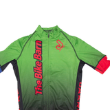 JAKROO Cycling Full Zip Mens Jersey Green S